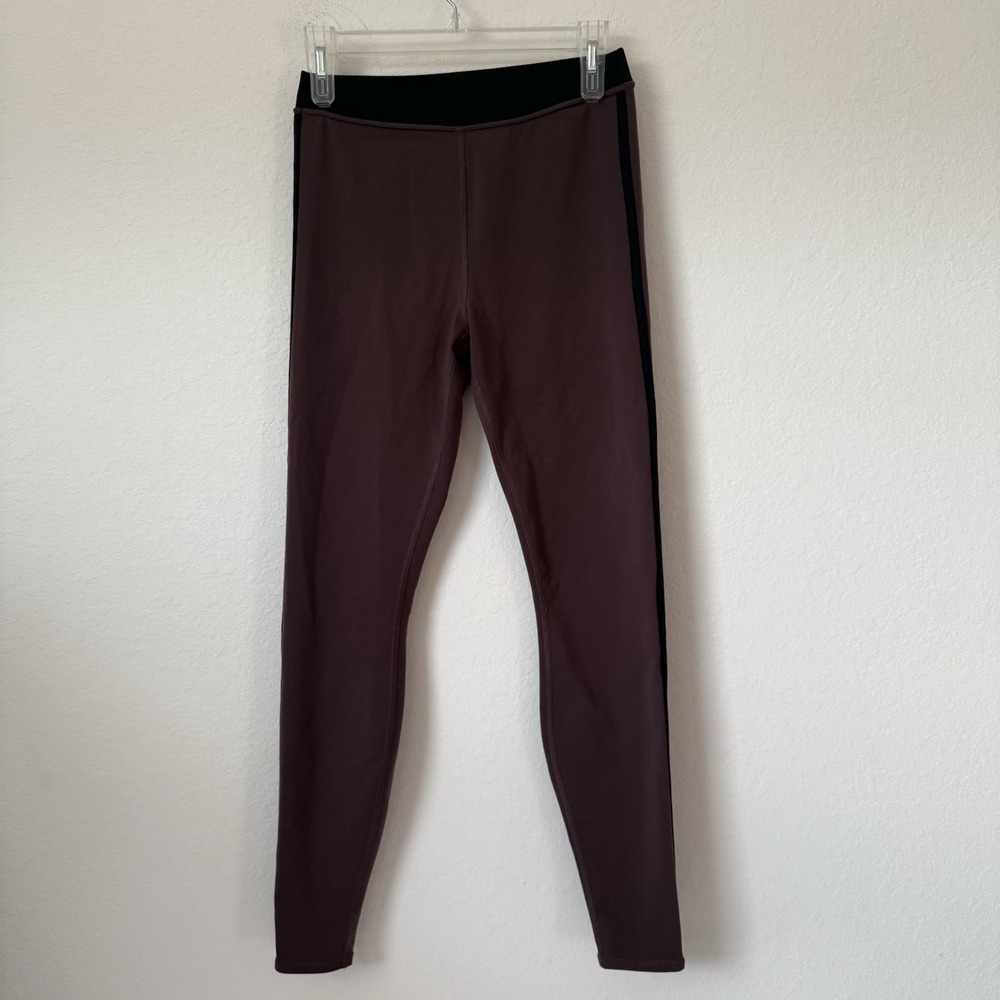 Alo  airbrush suit up leggings raisinette Brown Size Small Full Length